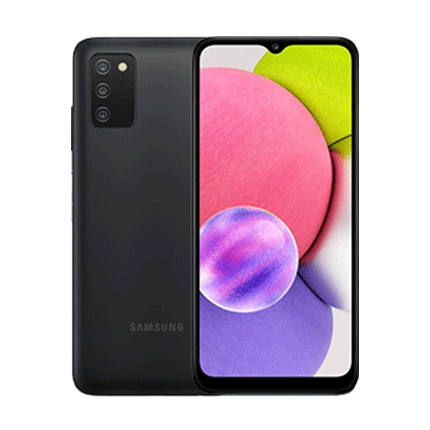 Samsung Galaxy A03S 4G Black 32 GB (Condition : Renewed)